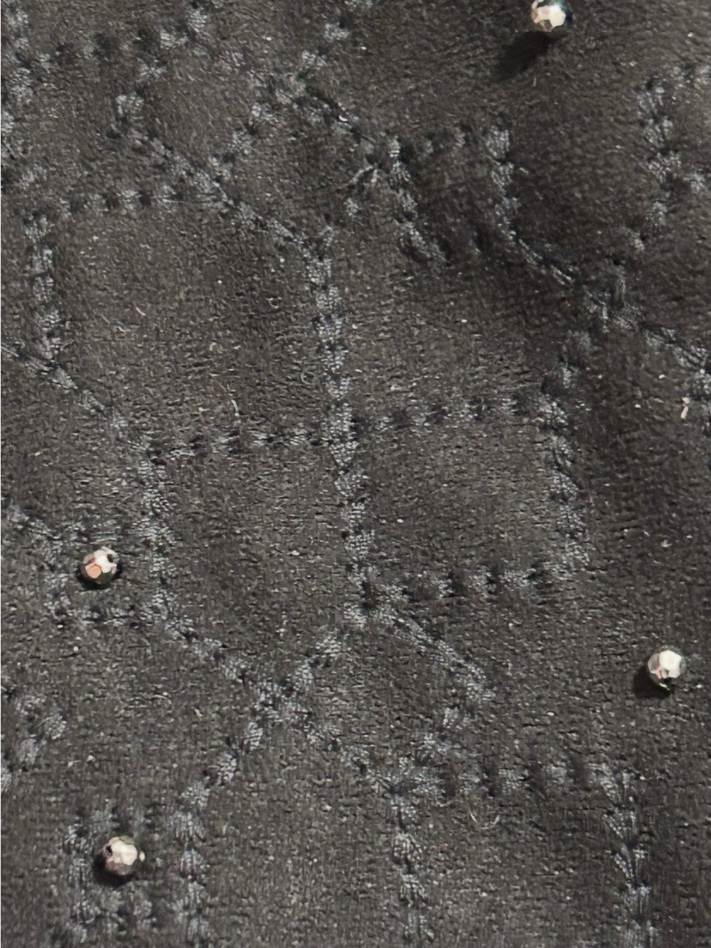 NWT Buffalo David Bitton Black Studded Faux Suede / Microsuede Moto Jacket - Picture 5 of 9
